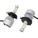 2x H4 HB2 9003 285000LM 1950W LED Headlight Kit Hi/Lo Beam Bulb High PowerFB Kw
