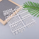 4Pcs/Set Characters For Felt Letter Board Numbers For Changeable Letter Board