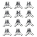 T-Slot Aluminum Stretch Profile 2020 Series 3-Way Angle Bracket Connector W G5A5