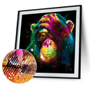 DIY 5D Full Drill Diamond Painted Gorilla Painting Home Decor Craft(B)