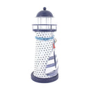 Creative Nautical Iron Candlestick Candle Holder Seabirds & Boat Crafts 7"