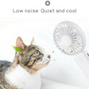 Rechargeable Usb Handheld Mini Fan Third Gear Silent Strong Wind Personal A
