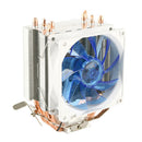 Tower Desktop PC CPU Cooling Fan 4 Copper Heat-Pipes 3 Pin Cooling System