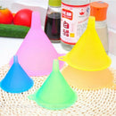 Multi-Size Plastic Funnel Diameter Kitchen Use Oil Liquid Tool US
