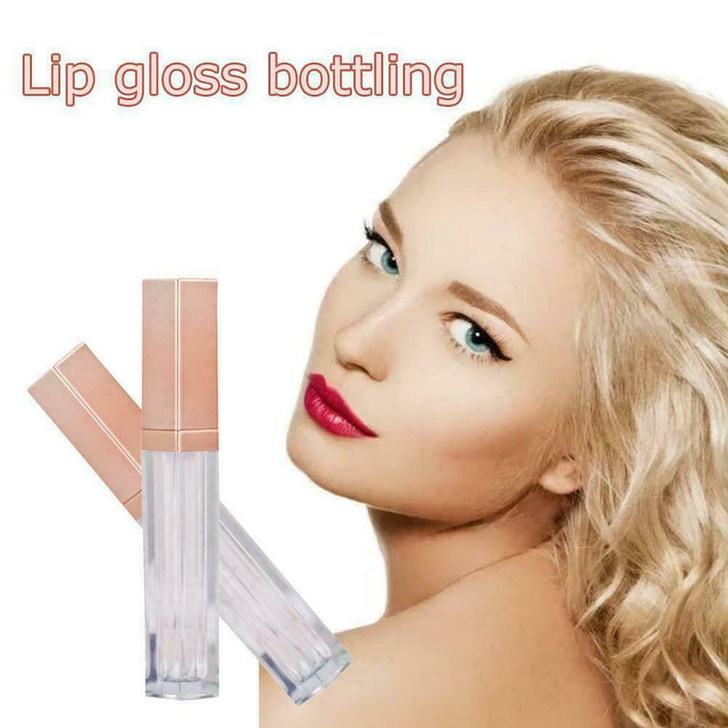 DIY Lip Gloss Containers Reusable Empty Lipgloss Balm Bottles Best Tube Tra P7Y8
