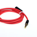 3.5mm Stereo Audio Headphone Cable Extension Cord M to F MP3 Aux Red Tide
