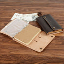 Retro A6 Notebooks Leather Paper Notebook Agenda Diary Journal Office Schoo