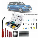 800pcs Plastics Retainer Clip Rivet Fastener Kits Fit For Car Door Bumper P D5Z0
