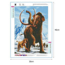 5D DIY Full Drill Diamond Painting Mammoth Cross Stitch Embroidery Mosaic