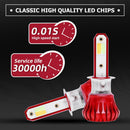 2pcs Car Motorcycle 3000K 6000K 8000K COB LED Fog Lamp Tail Light Bulbs