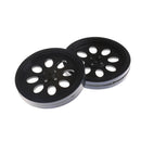 2PCS 70mm T25 Rubber Wheels Match 360 Degree Servo Wheels Parts For DIY Rob JC,a
