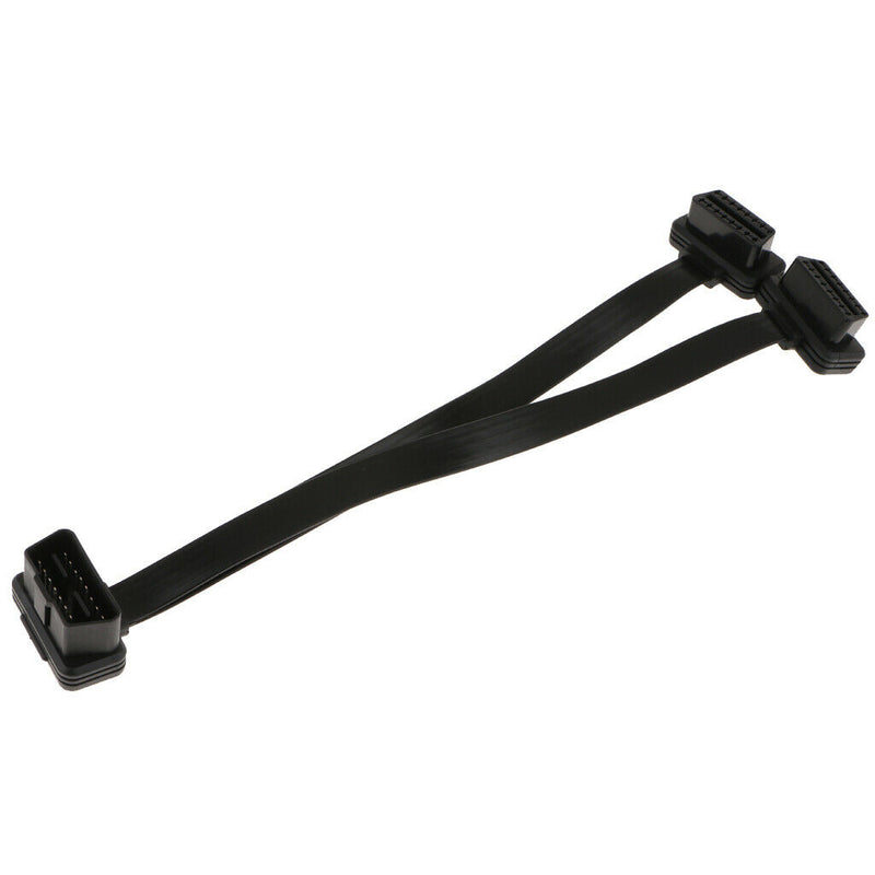 1 to 2 Car OBD 2 16Pins Male To Female Y Splitter Connector Diagnostic Cable