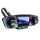 New Bluetooth FM Transmitter MP3 Player Handsfree Press-button Audio Speaker