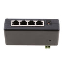 4 Ports POE Injector Over Ethernet Power Splitter Supply Module (Pack of 2)