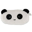 Kids Cartoon Pencil Case Plush Large Pen Bag Cosmetic Makeup Cartoon
