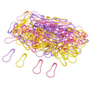 120pcs Safety Pins Gourd Calabash Shape Coilless Fastener Garment Swing Tag