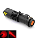Portable UV Ultra Red LED Flashlight Zoomable Focus Blacklight Torch Light Lamp