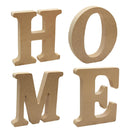 Wooden Letters - Unfinished Decorative Wood Craft for Wedding Parties and Home