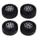 2pcs 1/18 RC Car Rubber Tire Tyres For WLtoys A949 A959 A969 A979 K929