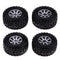 2pcs 1/18 RC Car Rubber Tire Tyres For WLtoys A949 A959 A969 A979 K929