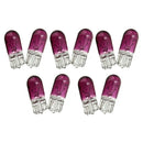 10x Purple T10 501 W5W 3W Car Interior Dashboard Dash Panel Gauge Lights Bulbs