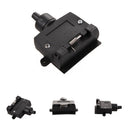 7 PIN ROUND FLAT FEMALE RECTANGLE CARAVAN TRAILER PART BOAT