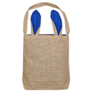 1X(New Cute Bag Bunny Ears Cloth Tote Basket For Eggs Candies Gifts Hunting