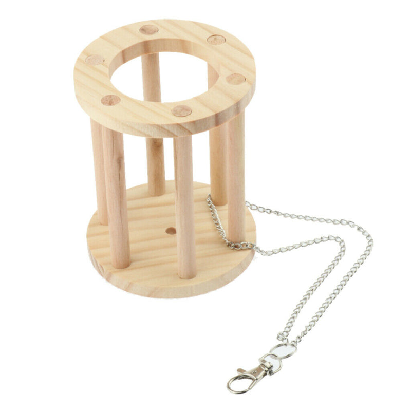 Wooden Feeder Bowl Pet Feeder Dispenser And Hay Grass Rack For Rabbits