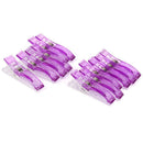 Popular 24 Jumbo Wonder Clips Fabric Clamps for Craft Sewing Quilting Purple  BX