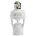 E27 PIR Infrared Motion Sensor LED Light Lamp Holder Control Switch