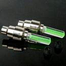 2 PCs Neon LED Tire Car Bicycle Wheel Light Lamp Valve cap Luminous Valve P V3S8