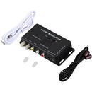 TM70 AV To RF UHF Plastic Home Infrared Return Receiver TV Link Modulator Mini