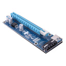 The fifth generation of PCIE 1X to 16X extension card to strengthen the pow