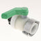 2Inch 1000L IBC Water Tank Screwable Ball Valve HDPE BSP DN50 75mm