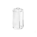 Acrylic Round Container Cosmetic Makeup Cotton Pad Organizer Jewelry Hold QRM