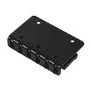 Black 6 string Fixed Hard Tail Guitar Bridge For Strat Guitar