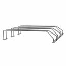 3pcs Wine Rack Glass Holder Hanging Bar Hanger stainless steel Shelf with 6 N2G1