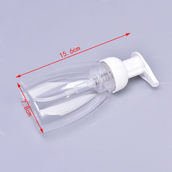 1PC Clear Foam Pump Bottle Soap Foaming Mousses Liquid DispensersJ Bj