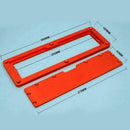 Aluminum Circular Saw Throat Plate Flip DIY Woodworking Table Cover Plate