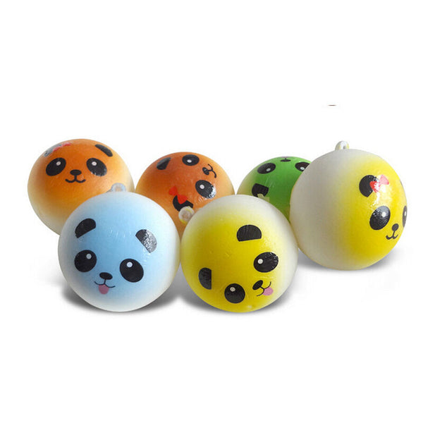Soft  Bread Random Medium  Panda Cake Bun Phone Strap  Z