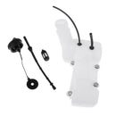 Gas Fuel Tank W/Fuel Line Filter Kit Replacement For