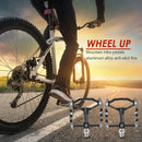 2x WHEEL UP CNC Sealed Bearing Aluminum Alloy MTB Bicycle Anti-slip Pedals