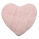 Fashion Modern Decorative Shaggy Heart Soft Faux Fur Rug Sheepskin Bedroom