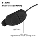 Ultra Bright Bike Lights Bicycle Horn Set | Light Sensor | 300 Lumens Headlight