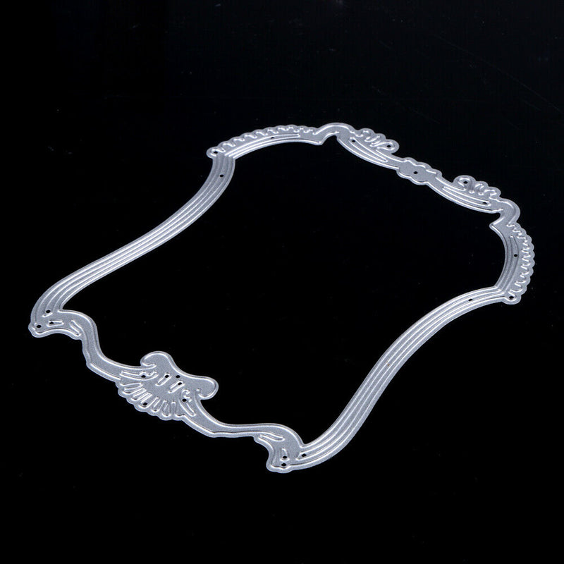 1 Set Bowknot Lace Pattern Emboss Cutting Dies Stencil for Scrapbooking DIY