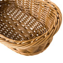 Oval Wicker Woven Basket Bread Basket Serving Basket, 11 Inch Storage Baske W3S2