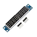 8-Digit 7 Segment MAX7219 LED Display Module 3 IO Ports for Arduino Raspberry Pi
