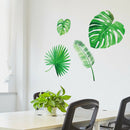 Plant Leaf Wall Stickers Home Decoration Living Room Bedroom Stickers Child