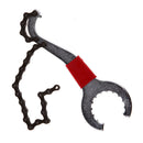 Bike Chain Whip Bottom Bracket Freewheel Wrench Repair Convenient Remover T