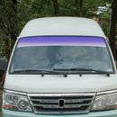 Car Sun Visor Windscreen Shade Film Tint Strip Windshield Sunvisor (Purple) A